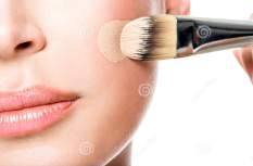 makeup-artist-applying-liquid-tonal-foundation-face-woman-closeup-photo-cheek-36585356
